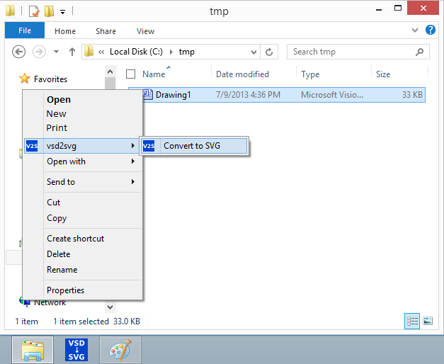 how to open vsd files in internet explorer